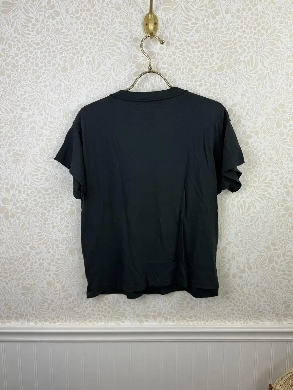 Daydreamer Vintage Black Police Reverse Girlfriend Band Tee - Size - Medium - Picture 4 of 7